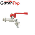 GutenTop Niedriger Preis Eisen Langen Griff Messing Überzug Nickel Garten Wasser Bibcock Taps